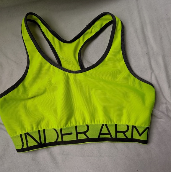 Under Armour Mid Sports Bras - Picture 4 of 5